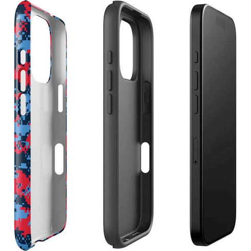 NBA LA Clippers Digi Camo iPhone 16 Pro Impact Case